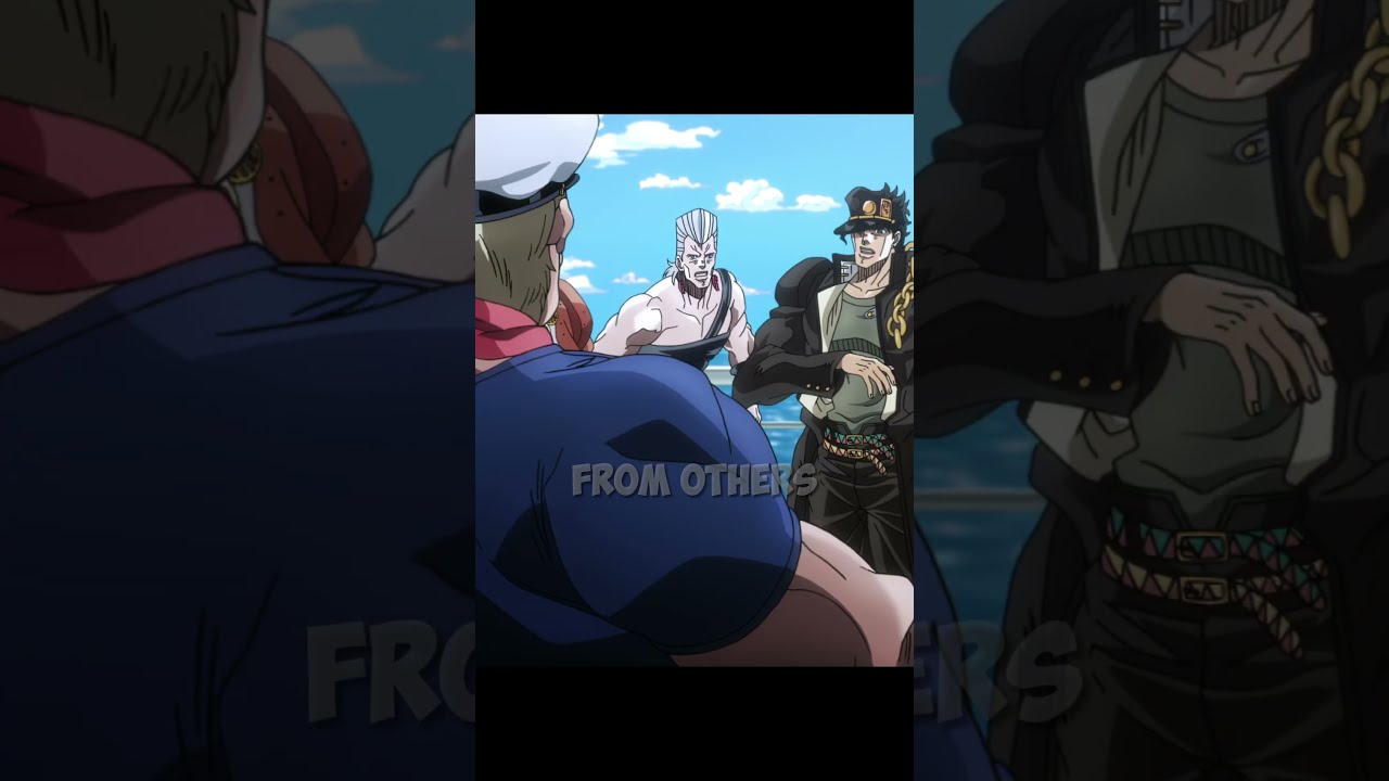 Джотаро проверил капитана🔥 #jojo #anime