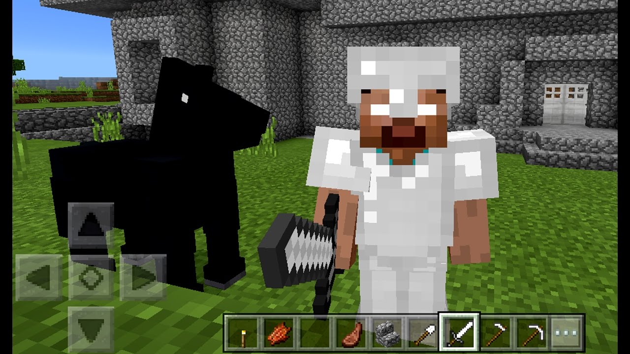 ЗАМОК ХЕРОБРИНА :)) ЛетсПлей по Майнкрафту - Minecraft PE 0.16.1 - Выживание Кока Плей
