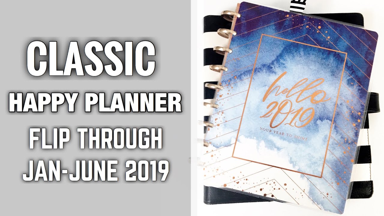 Jan-June 2019 Planner Flip Through