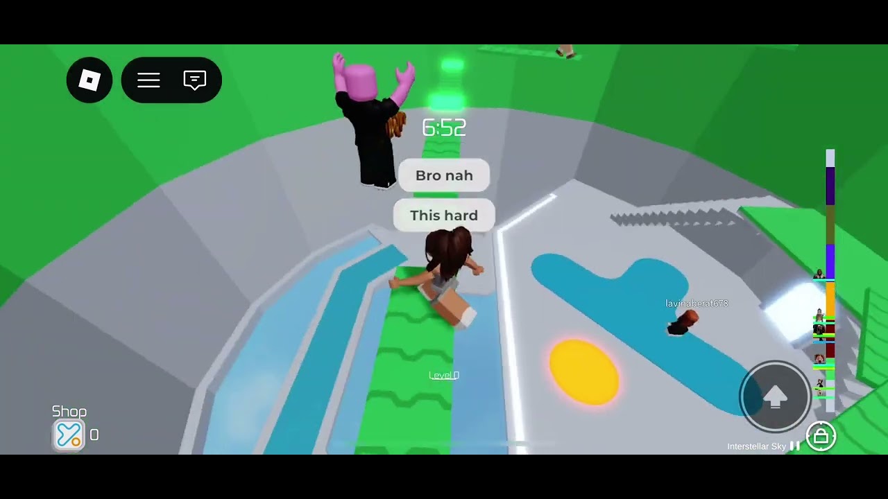 I tried and failed to play tower of hell