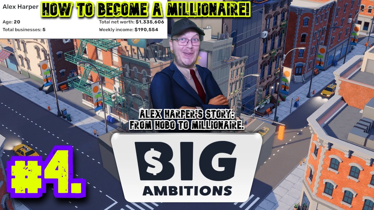 We&rsquo;re Millionaires! Watch How! 🤑 | Big Ambitions Ep. 4 | Simsaga