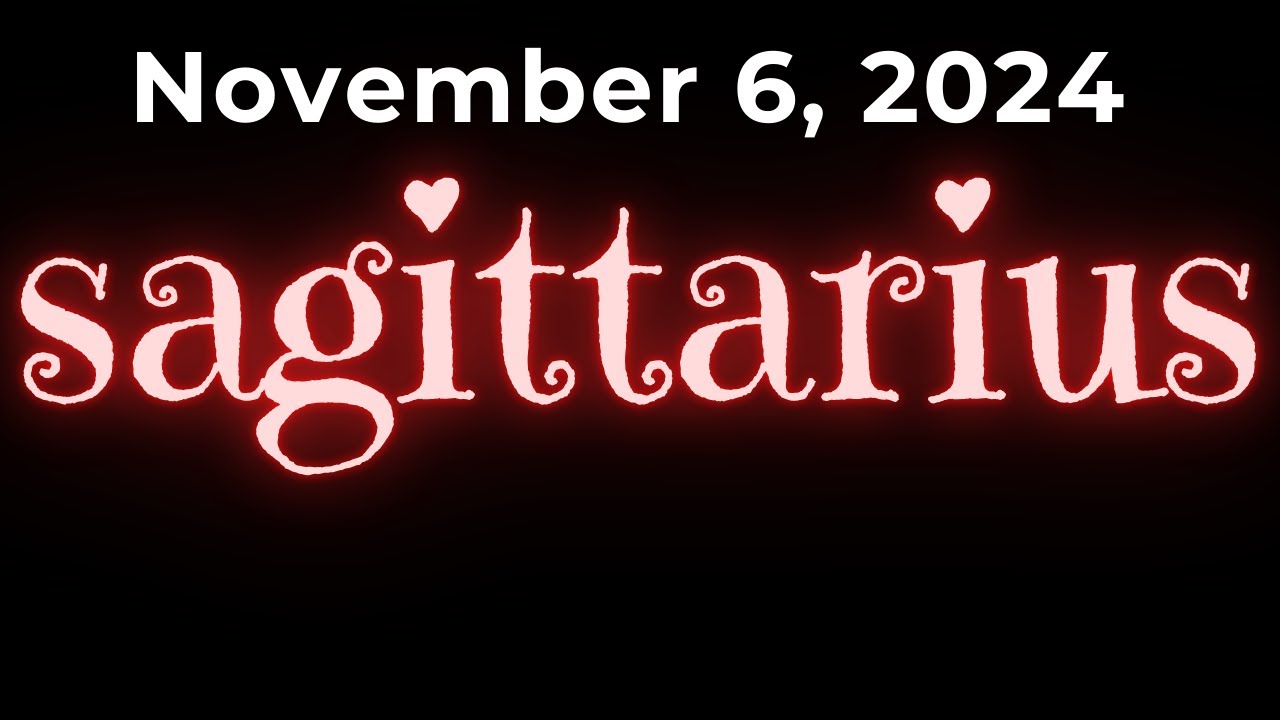 DAILY GABAY ♐️SAGITTARIUS🔮November 6, 2024 🌈
