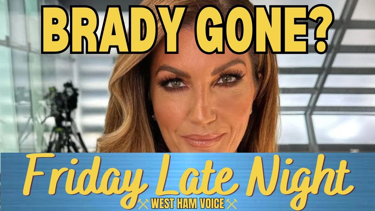 WEST HAM VOICE FRIDAY LATE NIGHT | BRADY OUT? | NUNO'S FORMATION OPTIONS | BOURNEMOUTH CHALLENGE