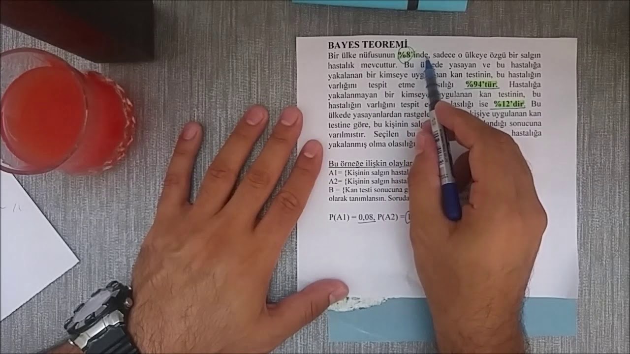 Ozan Pişkin-Bayes Teoremi Sorusunun Çözümü
