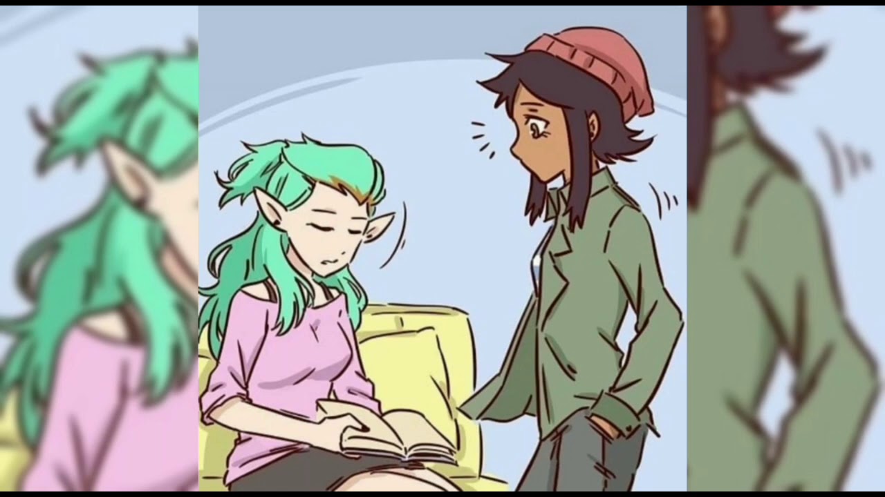 Cómic de the owl house de Luz y Amity#41 [Cómic en Español]