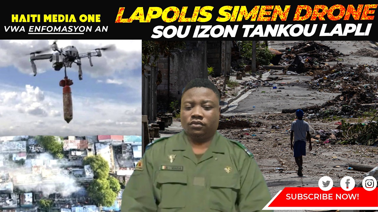 Bòn Nouvèl! Lapolis Met Izo Sou Yon Pye Anba Drone Kamikaz, Yon Dokte Vyole Yon Timoun