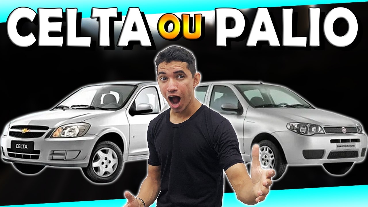 CELTA OU PALIO? QUAL COMPRAR? Melhor carro custo benefício Chevrolet Celta ou Fiat Palio