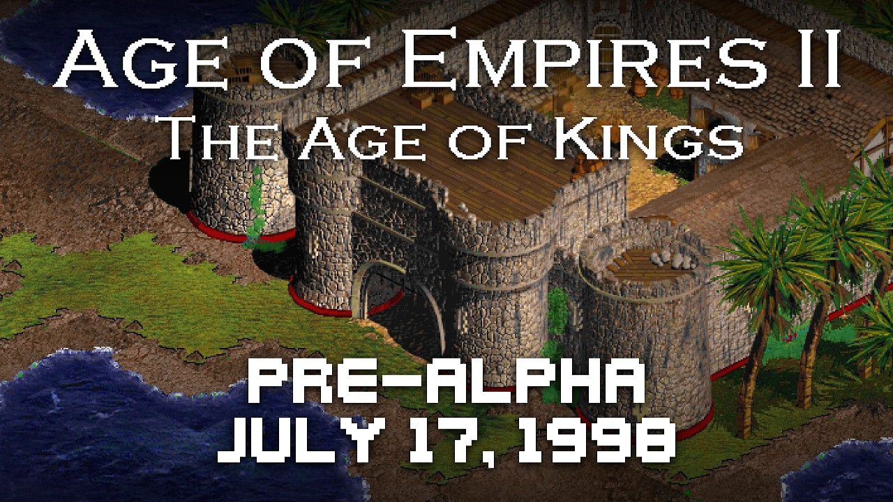 Age of Empires II · Pre-Alpha Prototype (July 17, 1998)