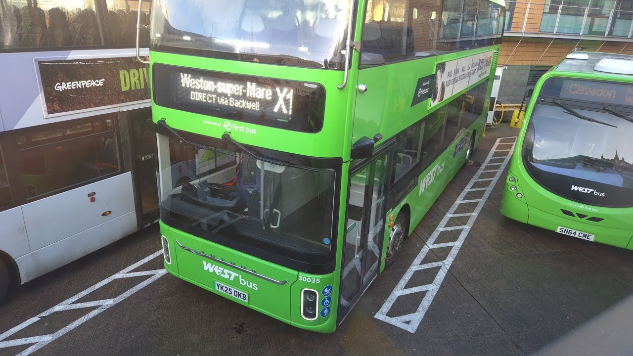 X1 - Full Route | Bristol Bus Station 》Weston-super-Mare (FBRI)