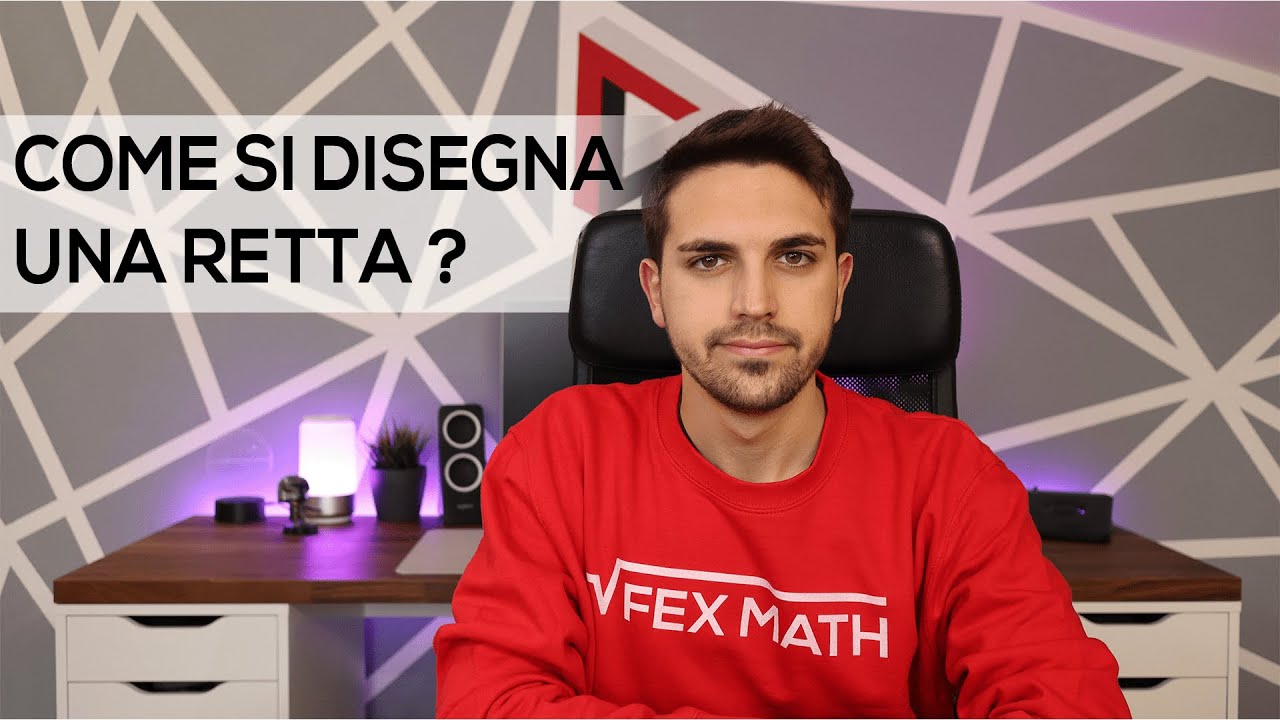 Come si disegna una RETTA? Te lo spiego io!
