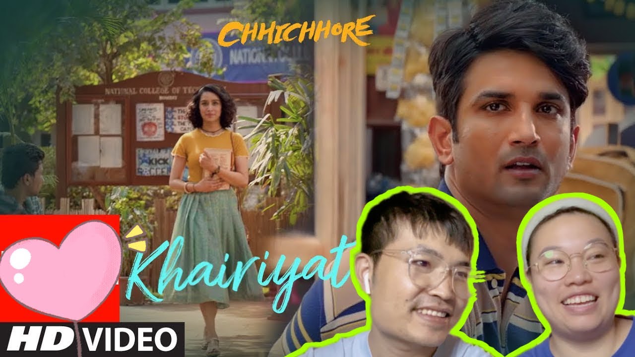 International Couple Reaction | KHAIRIYAT | CHHICHHORE | Sushant, Shraddha | Arijit Singh