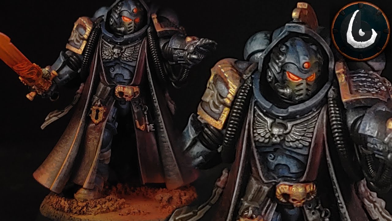 Painting Tutorial Primaris Librarian Dark Ember Scheme!