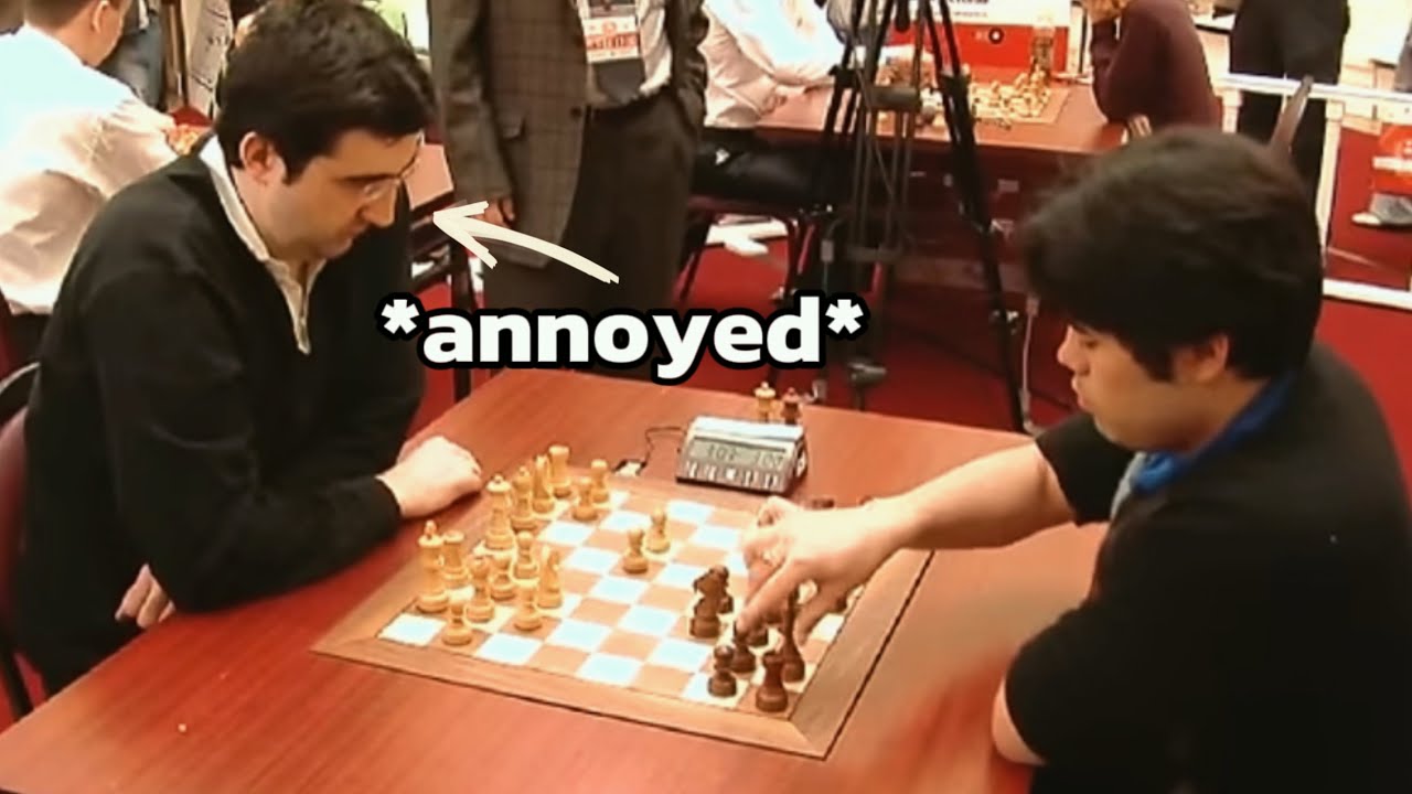 When Young Hikaru challenged Kramnik….