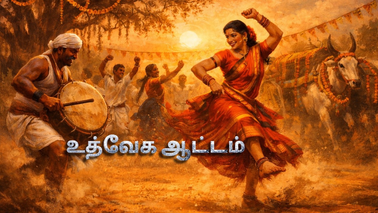 Feel the Village Rhythm! 🥁 உத்வேக ஆட்டம் | Best Tamil Movement Song | Heavy Folk Movement Song