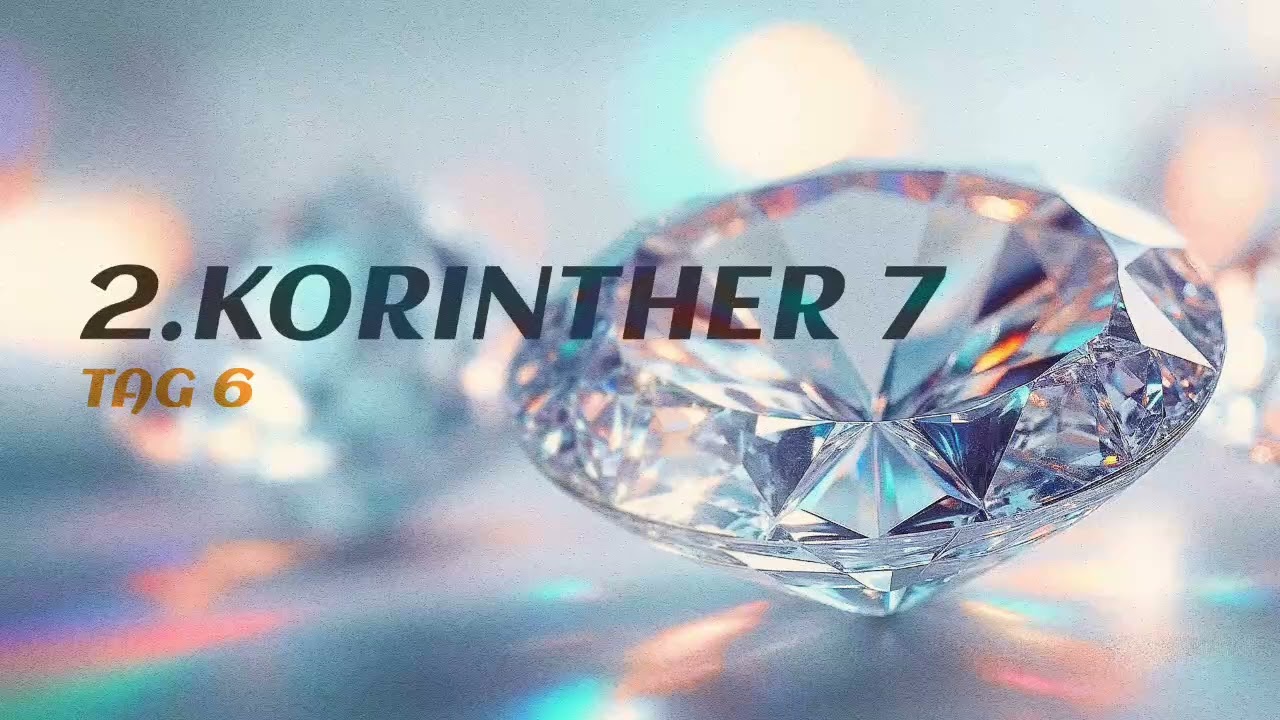 Tag 6 💎 2.Korinther 7,6