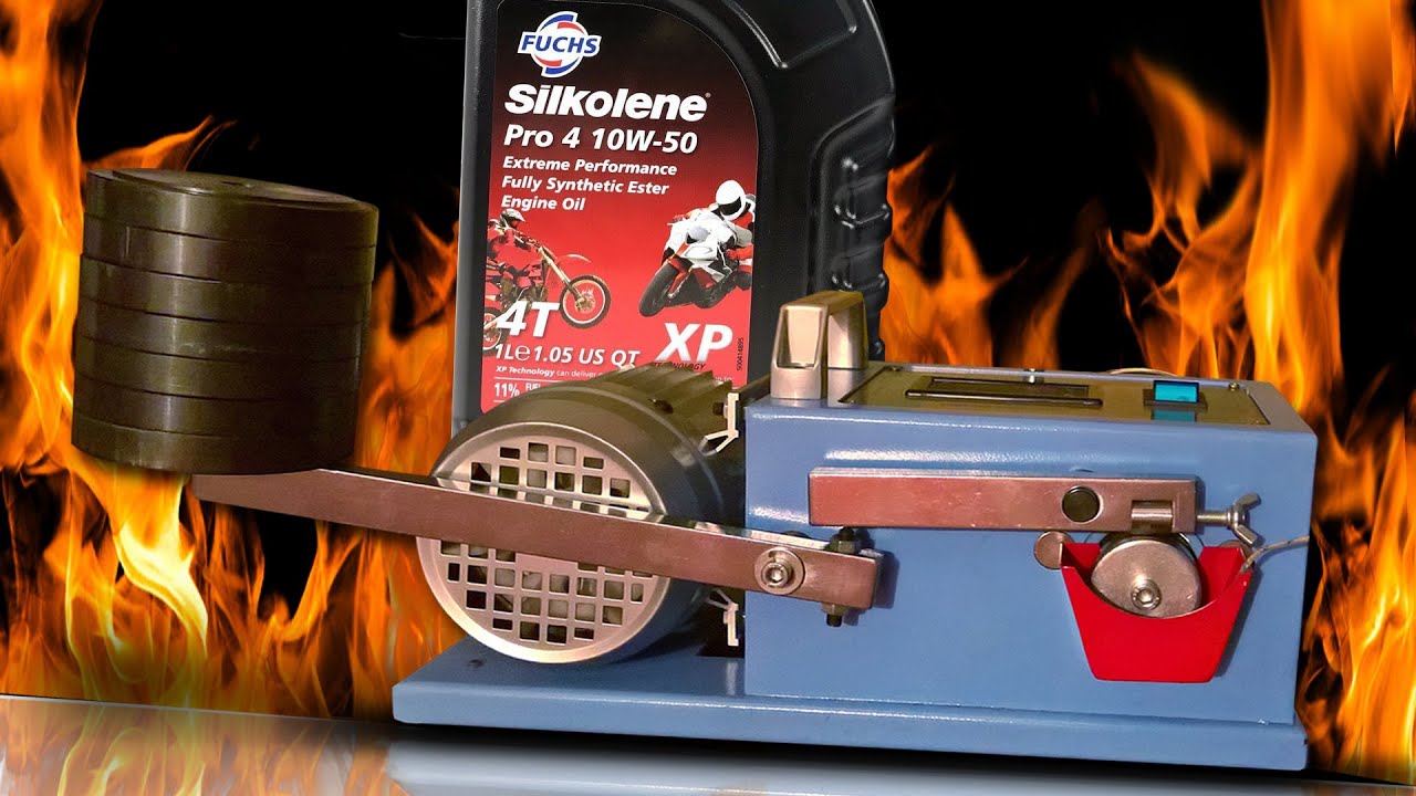 Fuchs Silkolene Pro 4 10W50 XP Engine Oil Test 100°C Piotr Tester