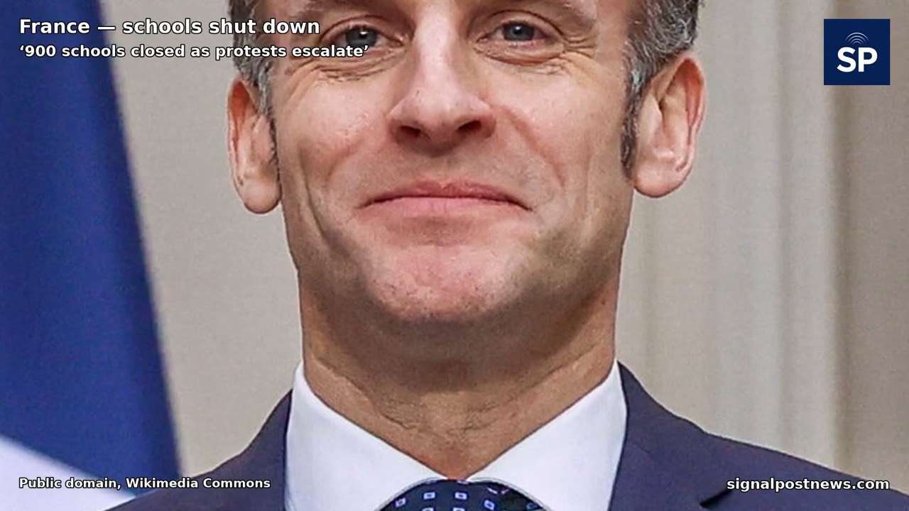 France's School Protests: Why 900 Schools Are Closed and What Happens Next