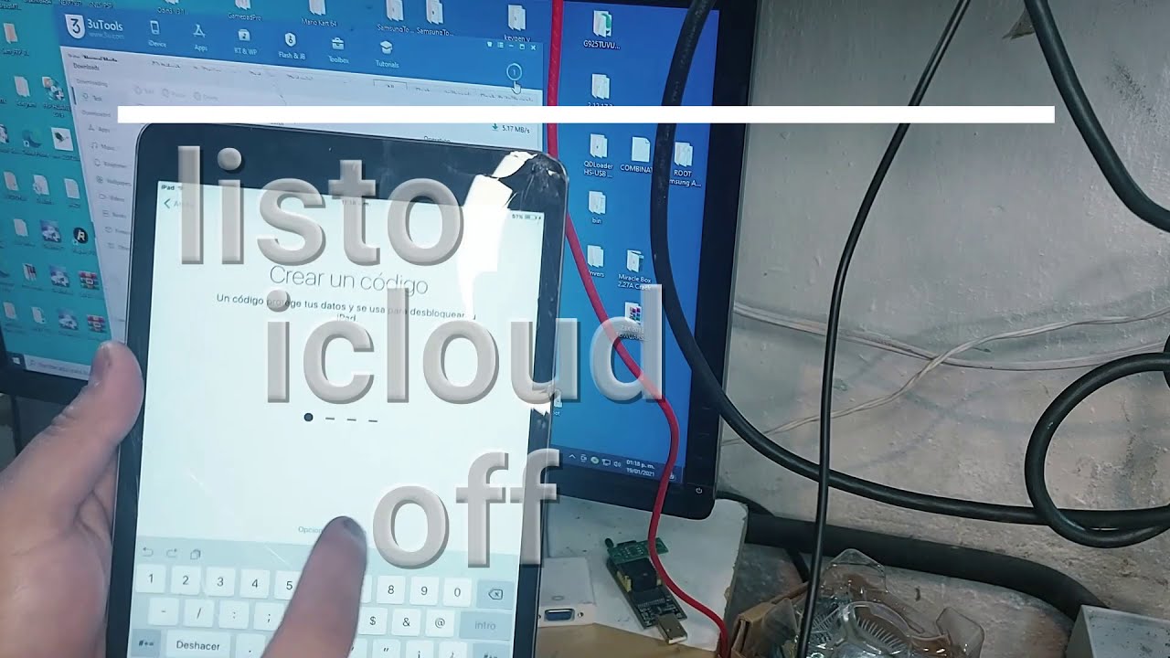 ICLOUD - OFF - IREPAIR  IPAD MINI 1 (SIN RIESGO) PURPLE MODE