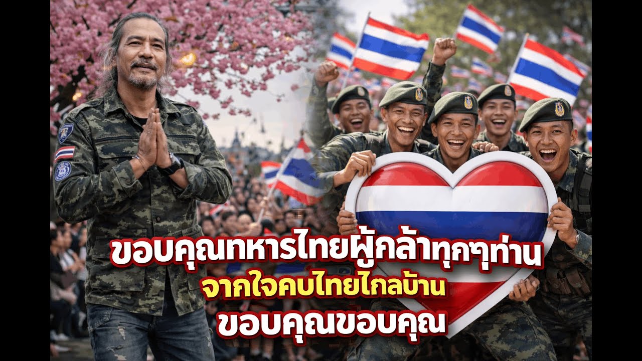 จากใจคนไทยไกลบ้าน (นับล้านนับล้านคําขอบคุณ) | คอนเสิร์ตสดใต้ต้นดอกซากุระ Kungsträdgården Stockholm