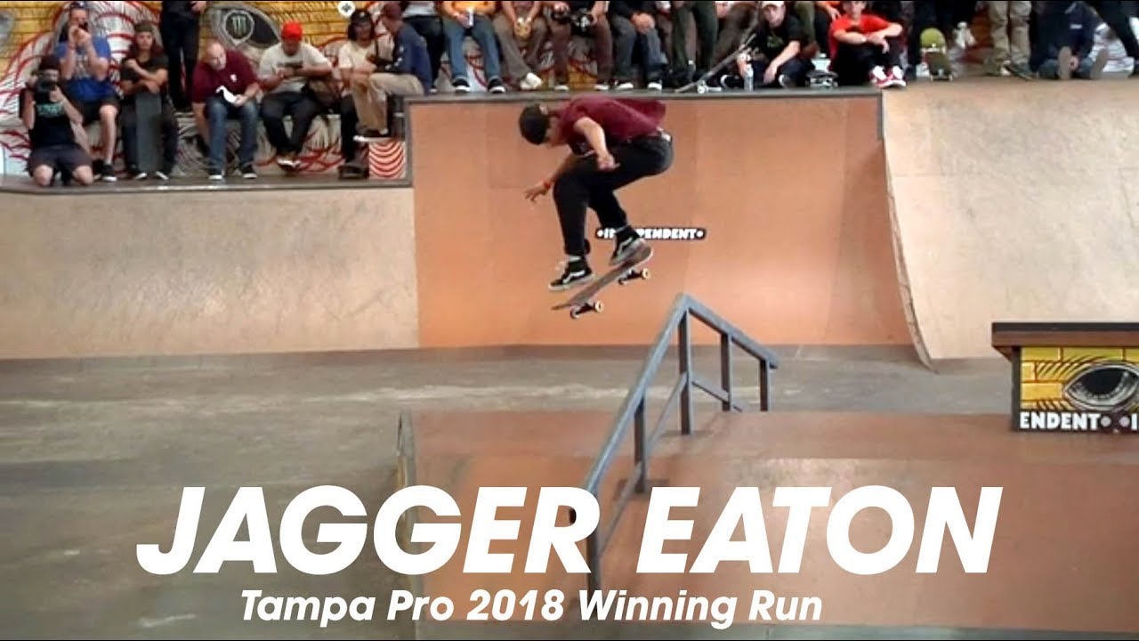 Jagger Eaton: Tampa Pro 2018 | 1st Place Run