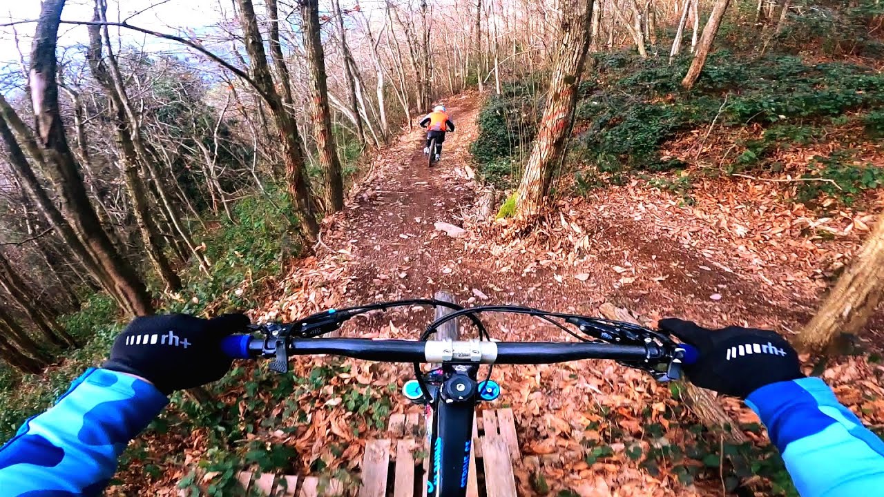 Secco DH e Cancello Rosso (completi), single track Monte Serra MTB Enduro