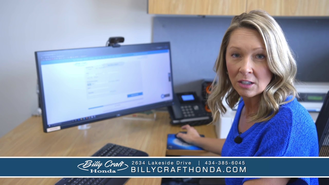 Shop from Home | Billy Craft Honda | Lynchburg, Va