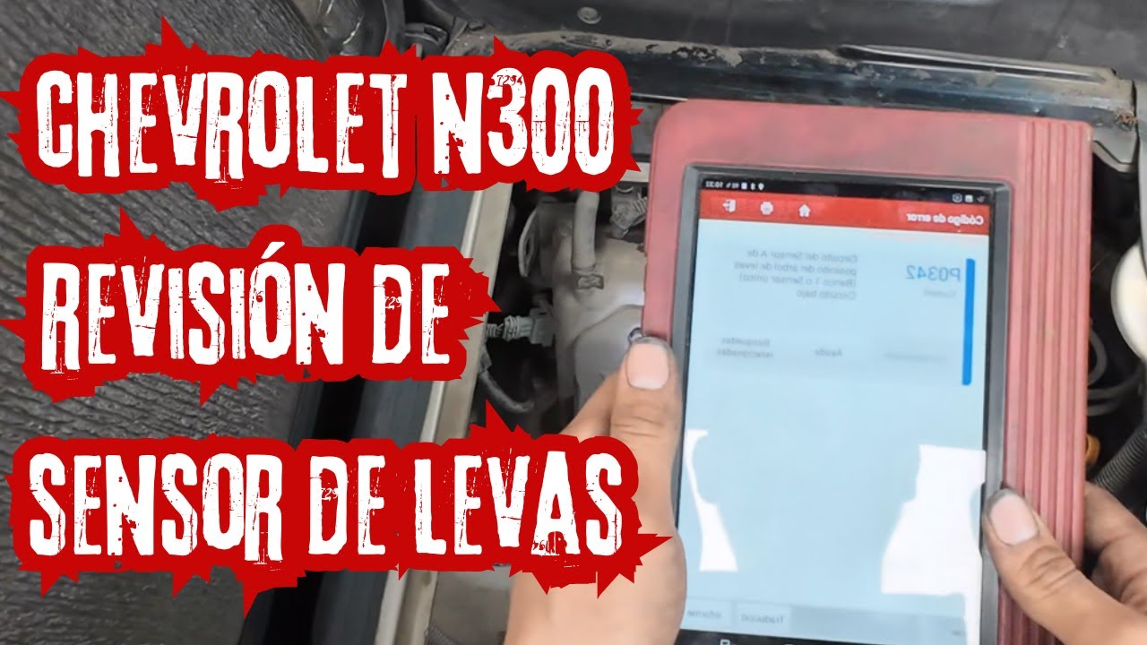 Chevrolet N300 P0342 Como Conectar y revisar el sensor de eje de levas de admisión