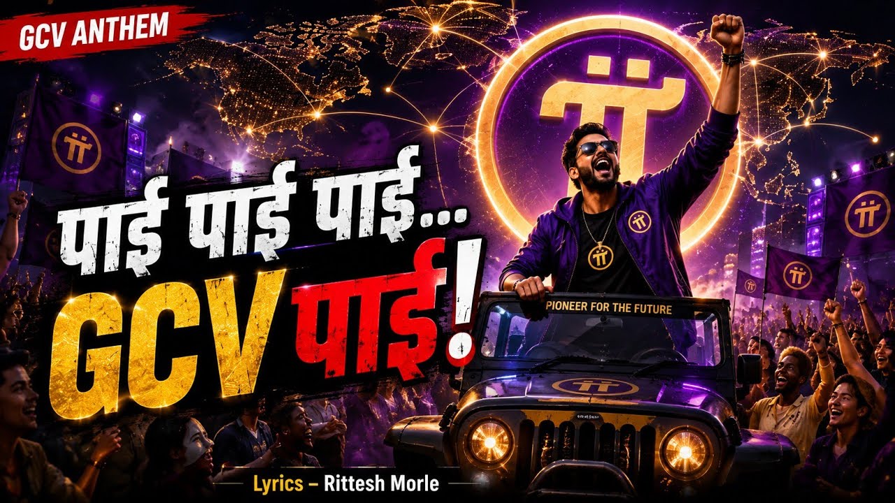 PI PI PI... GCV PI | Pi Network GCV Anthem | Powerful Pioneer Community Song