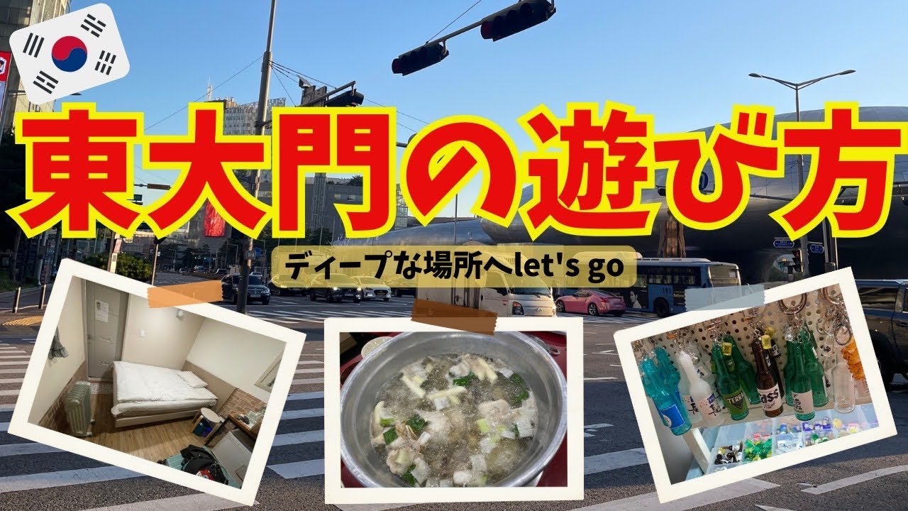 【ベトナム&韓国旅vlog⑤】韓国IN🇰🇷激安ステイ&東大門グルメにショッピング！タッカンマリ/東大門総合市場/新平和市場/現代シティアウトレット/dundun DAISO