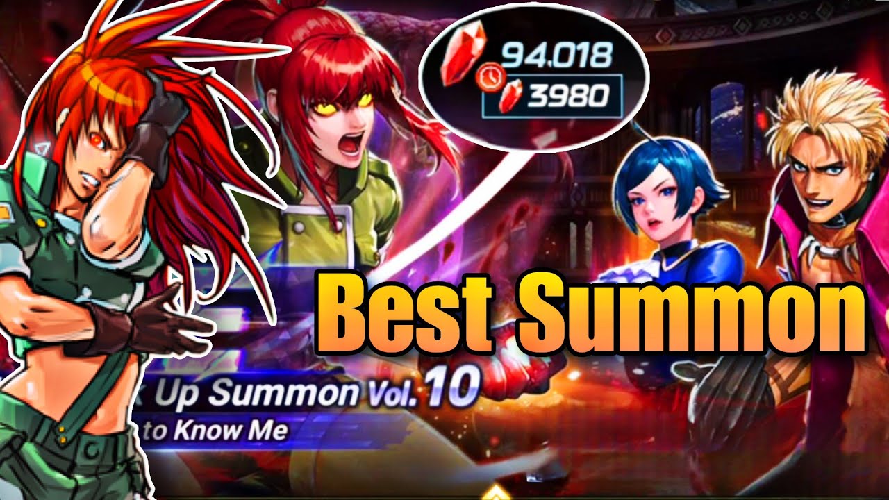 UE Orochi Leona '98 Summon 100k Rubies [KOF ALLSTAR]