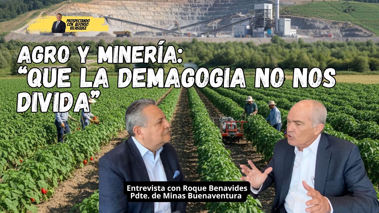 La minería puede potenciar la agricultura en una 
