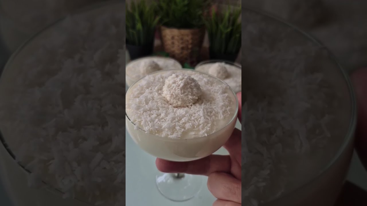 Hindistan Cevizli Sütlü Tatlı #tatlı #dessert #sütlütatlı