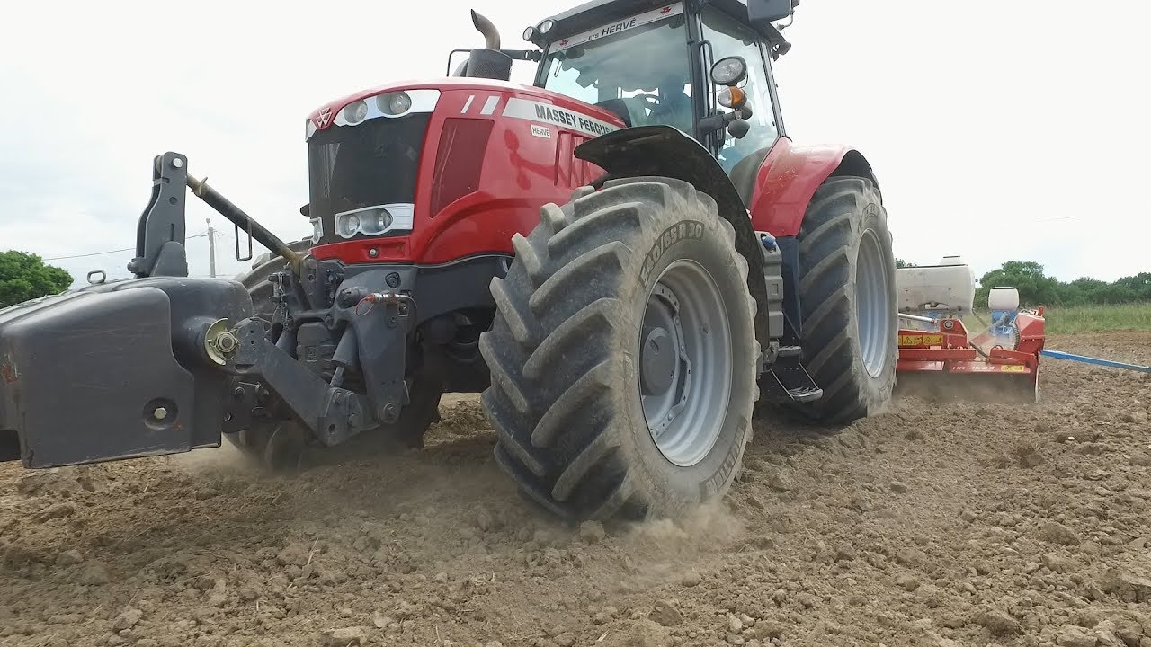 Semis de maïs/Mf 7720/6rangs/ETA Bodin