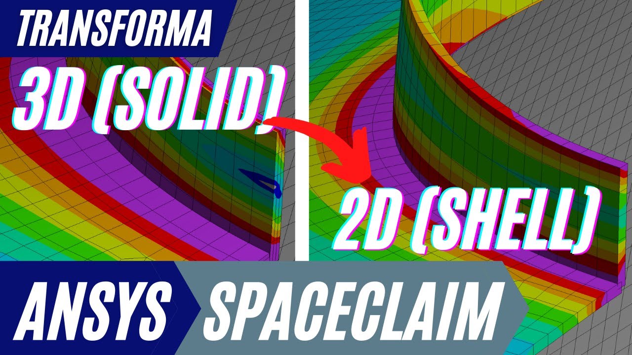 Transforma geometría 3D a 2D (Shell)