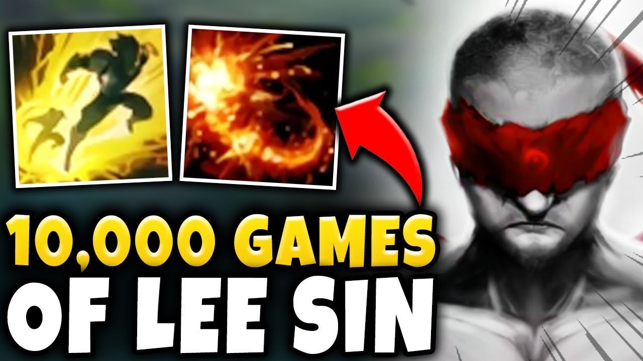 THAT'S WHAT 10,000 GAMES OF LEE SIN LOOKS LIKE! | Road to Grandmaster #7 - League of Legends