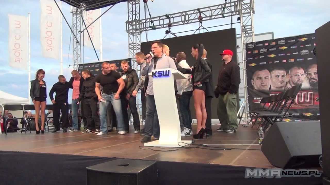 Oficjalne ważenie przed KSW 20 - pełne nagranie