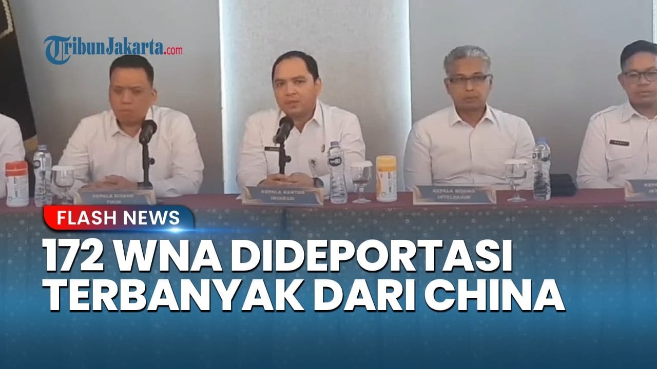 Imigrasi Jakarta Selatan Deportasi 172 WNA Sepanjang 2025, Mayoritas dari China
