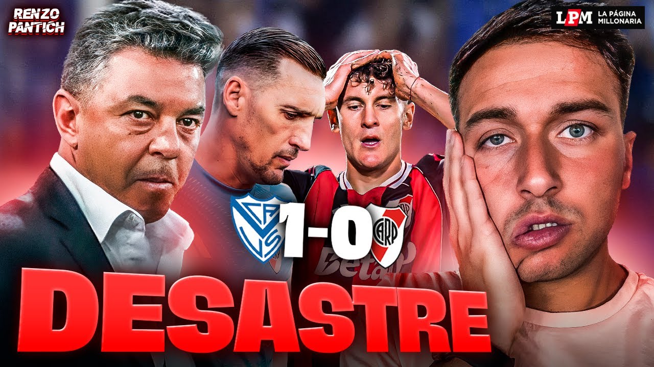 🫣🤬 RIVER VOLVIÓ A PERDER Y ESTA VEZ FUE CONTRA VELEZ EN EL AMALFITANI | REACCIÓN RE CALIENTE 