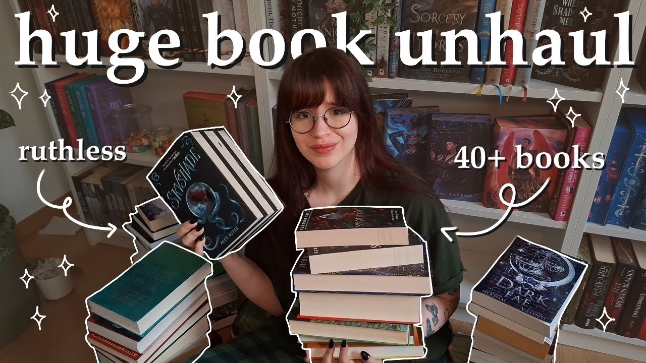 Огромная распродажа книг 😱 | Безжалостно навожу порядок на книжных полках!