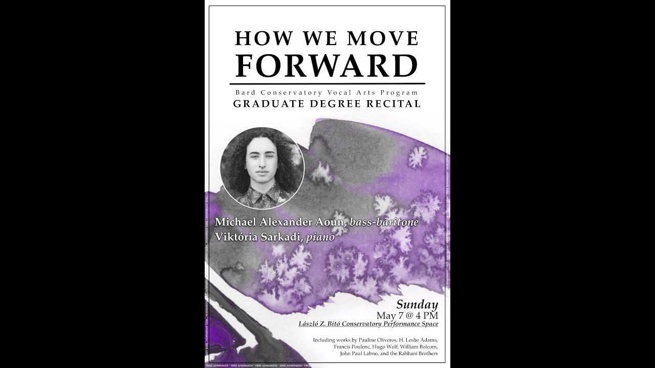 VAP Degree Recital: Michael Alexander Aoun