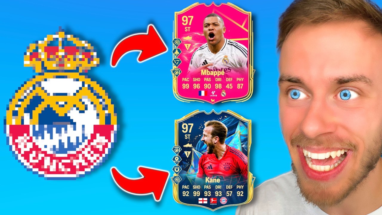 2 VERSTECKTE Fußball Logos ERRATEN = Spieler KAUFEN!! 👀🤑