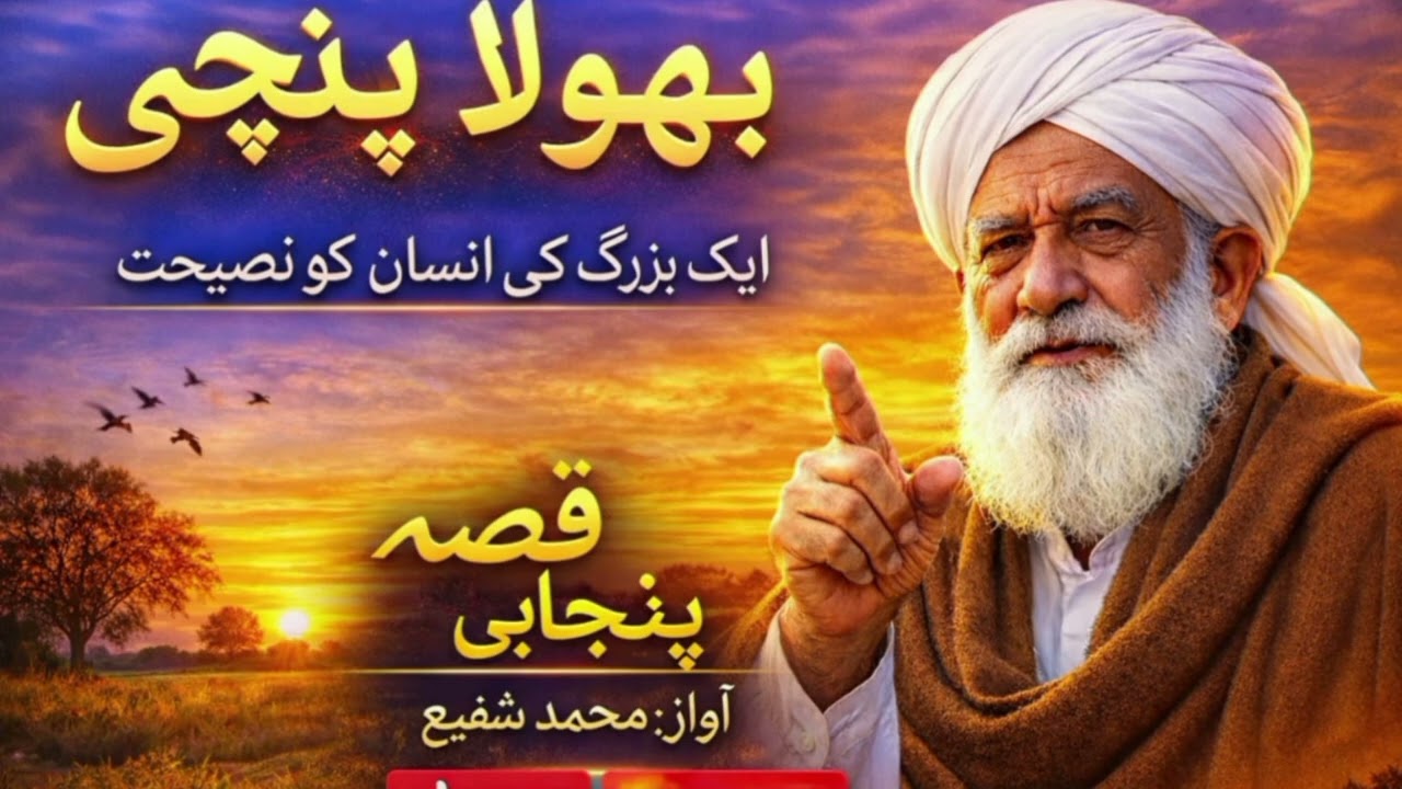 Bhola Panchi Full Video | Insan ko nasihat| Punjabi stories for elders|Punjabi kahaniyan #punjabi