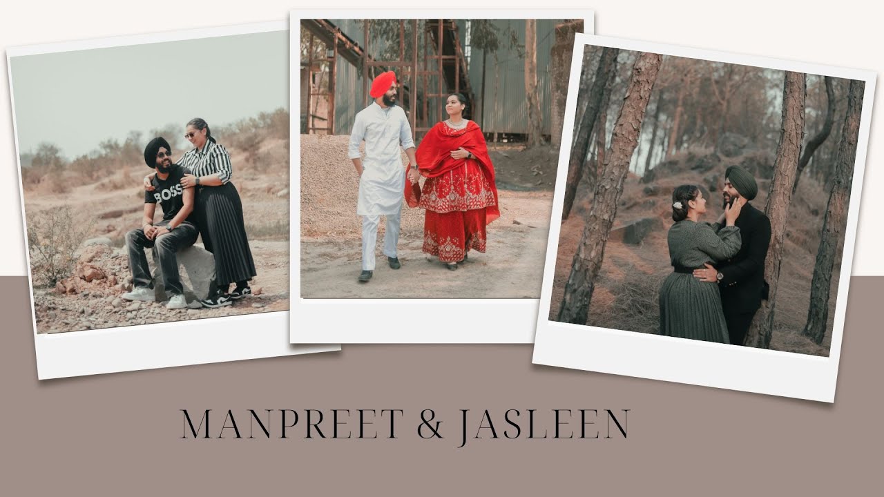 BEST PRE-WEDDING | 2024 | MANPREET & JASLEEN | SURAJ PHOTOGRAPHY | PUNJAB | CHANDIGARH | MOHALI