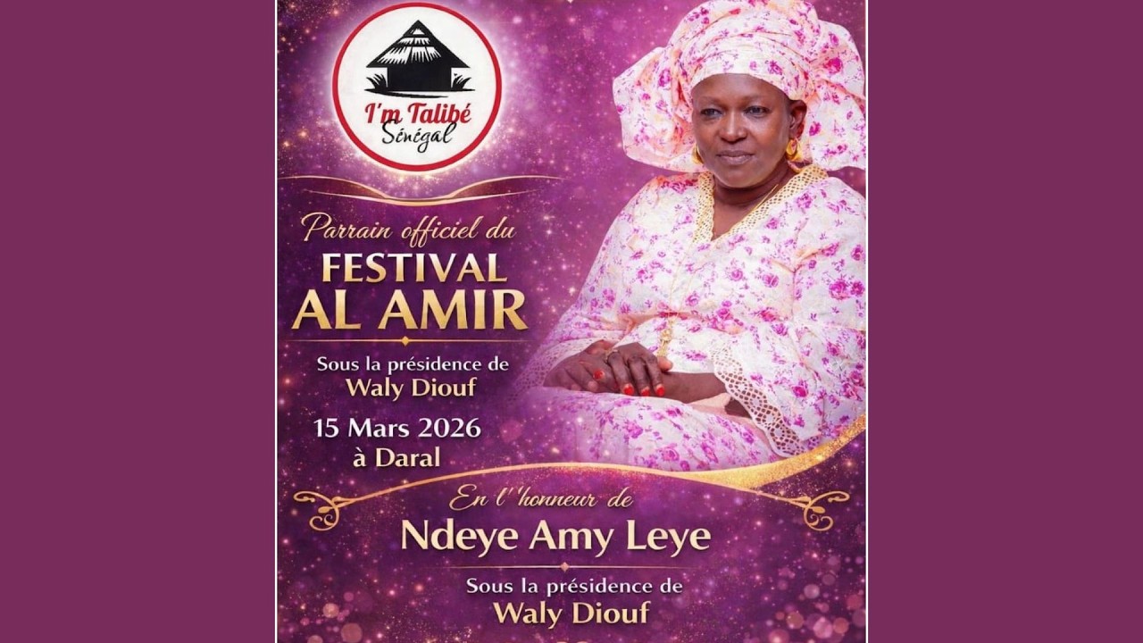 🔴1èr Edition Féstival Al Amir 2026 invité: tous les zakirs de Fatick...