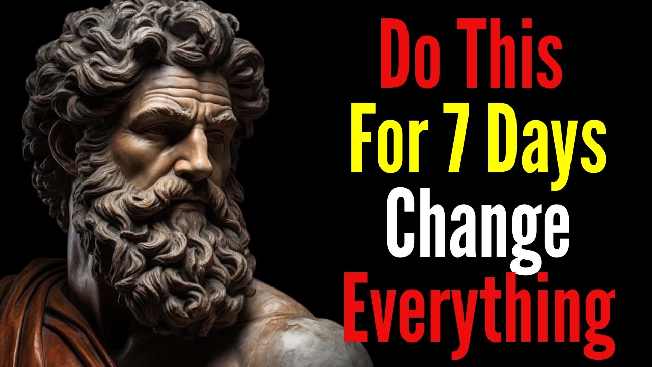 5 HABITS that CHANGED my LIFE in 1 WEEK | (THESE LESSONS WILL CHANGE YOUR LIFE) | STOIC PHILOSOPHY