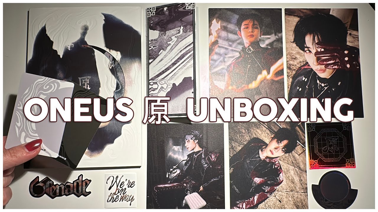 ONEUS 原 SINGLE ALBUM UNBOXING