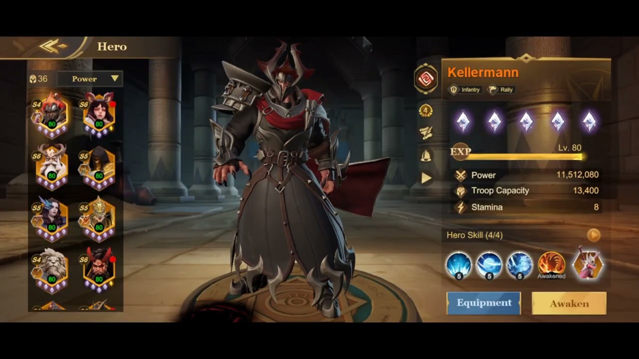 Land of Empires - Day 4 - Stage 3: Time to upgrade some formations and Equipment fam ♥️