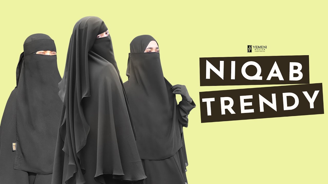 TRENDING NIQAB DI MALAYSIA  - Jenis niqab yang famous kat Malaysia