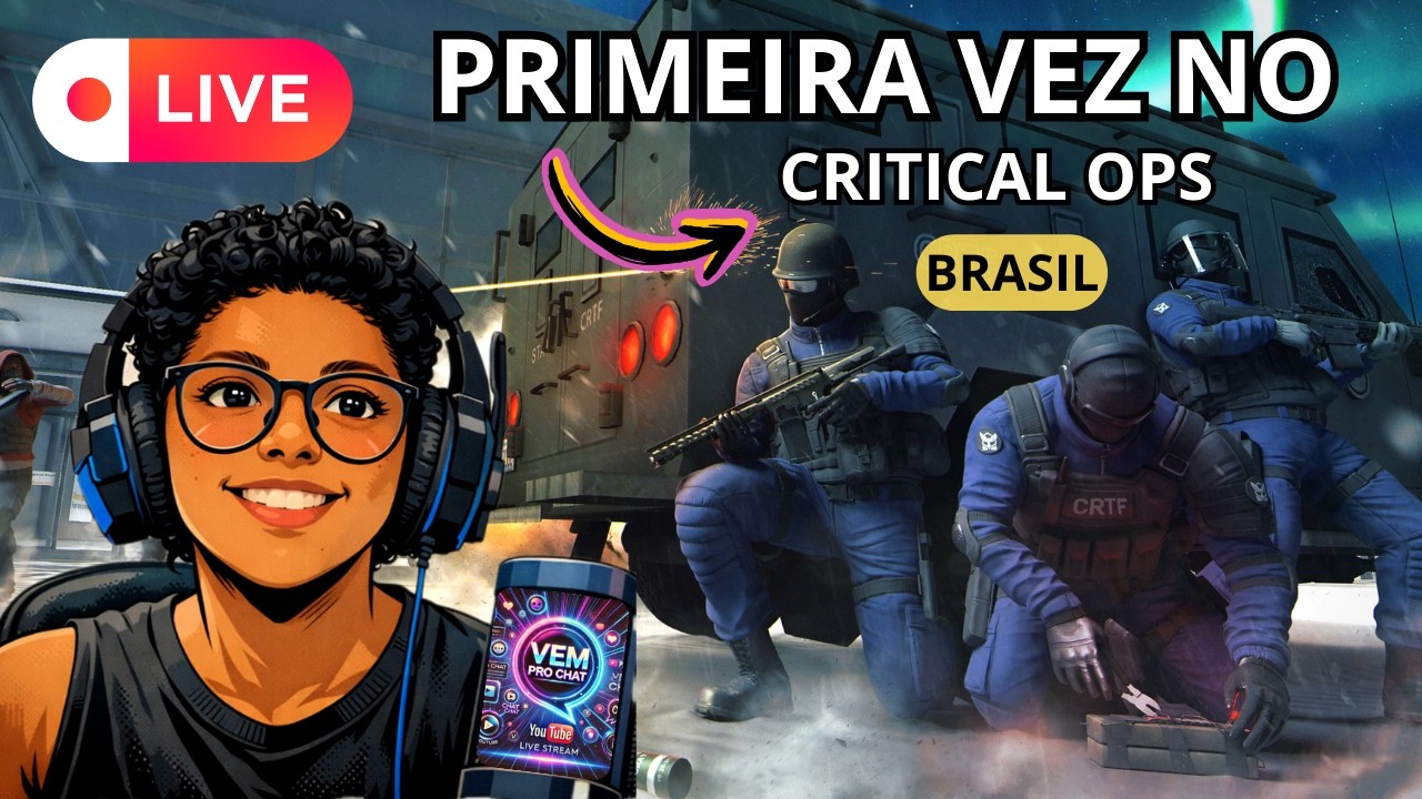 CRITICAL OPS DO ZERO- CS MOBILE - LIVE SHORT - CHAT BRASILEIRO