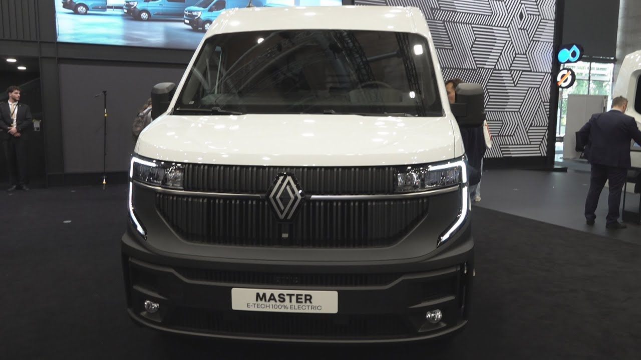 Renault Master E-Tech FWD L2H2 Sortimo KEP FlexRack 2.0 Panel Van (2025) Exterior and Interior